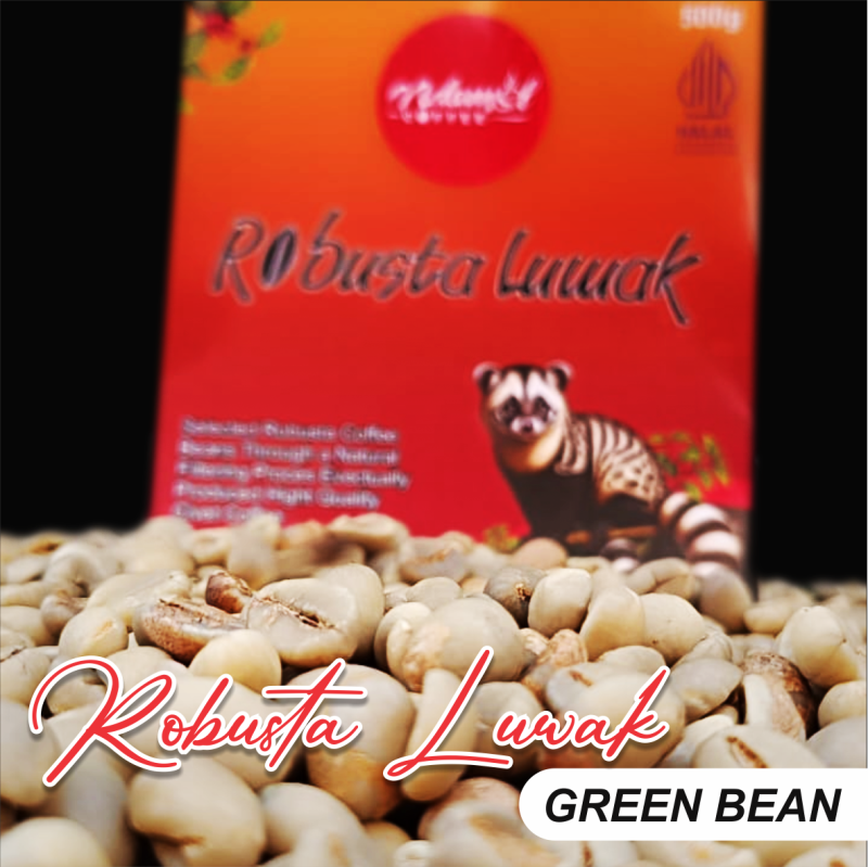 Green Bean Kopi Luwak Robusta 1kg