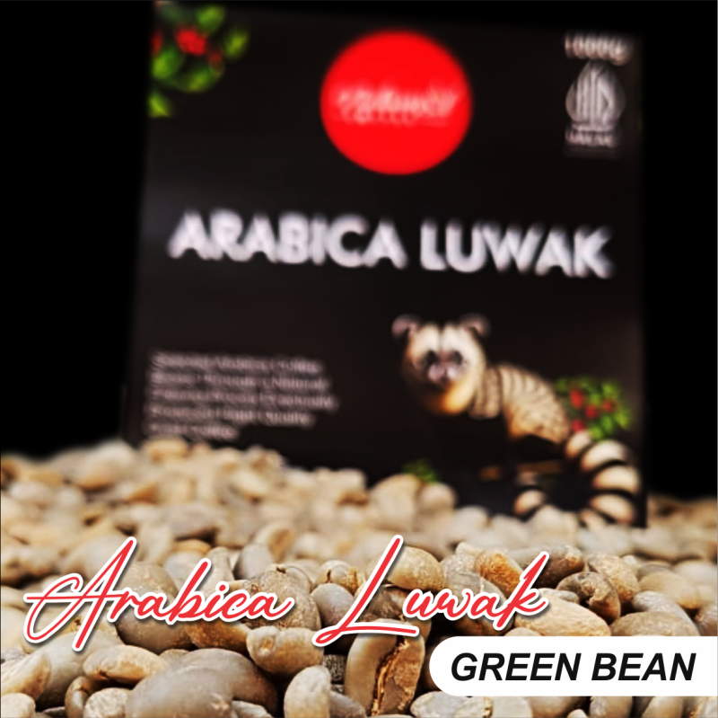 Green Bean Luwak Arabika 1Kg
